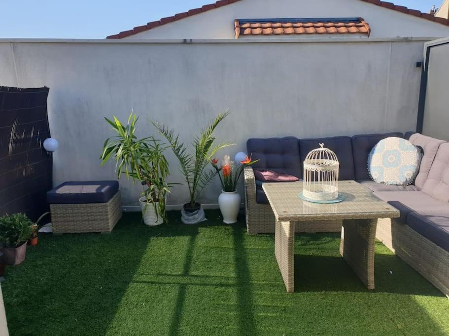 T3-Rare-2 Chambres-Parking Gratuit-2 Terrasses-Netflix-Proche Paris-La Defense أورْجونْتُيْ المظهر الخارجي الصورة