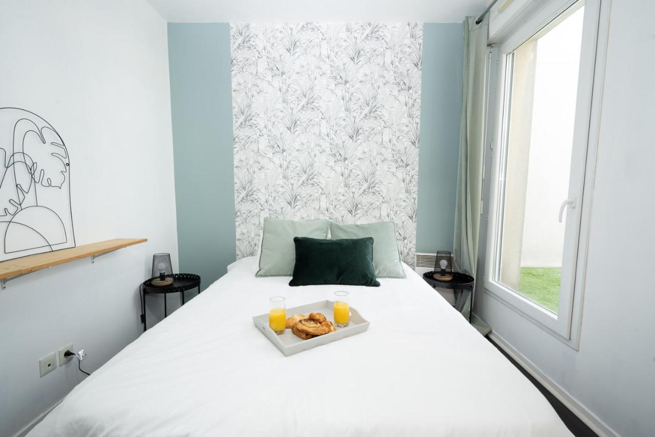 T3-Rare-2 Chambres-Parking Gratuit-2 Terrasses-Netflix-Proche Paris-La Defense أورْجونْتُيْ المظهر الخارجي الصورة